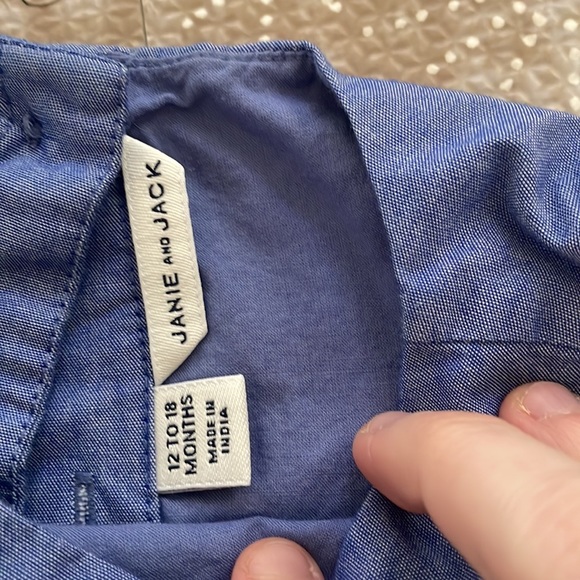 Janie and Jack Puffy Dress Shirt - Picture 2 of 4